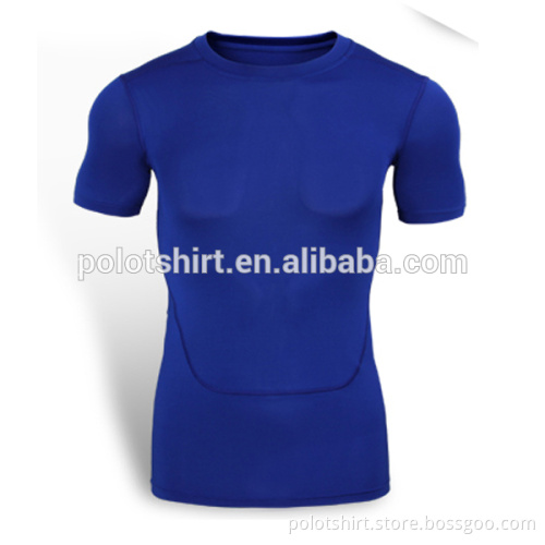embroidery logo contrast color design cheap price compression wear